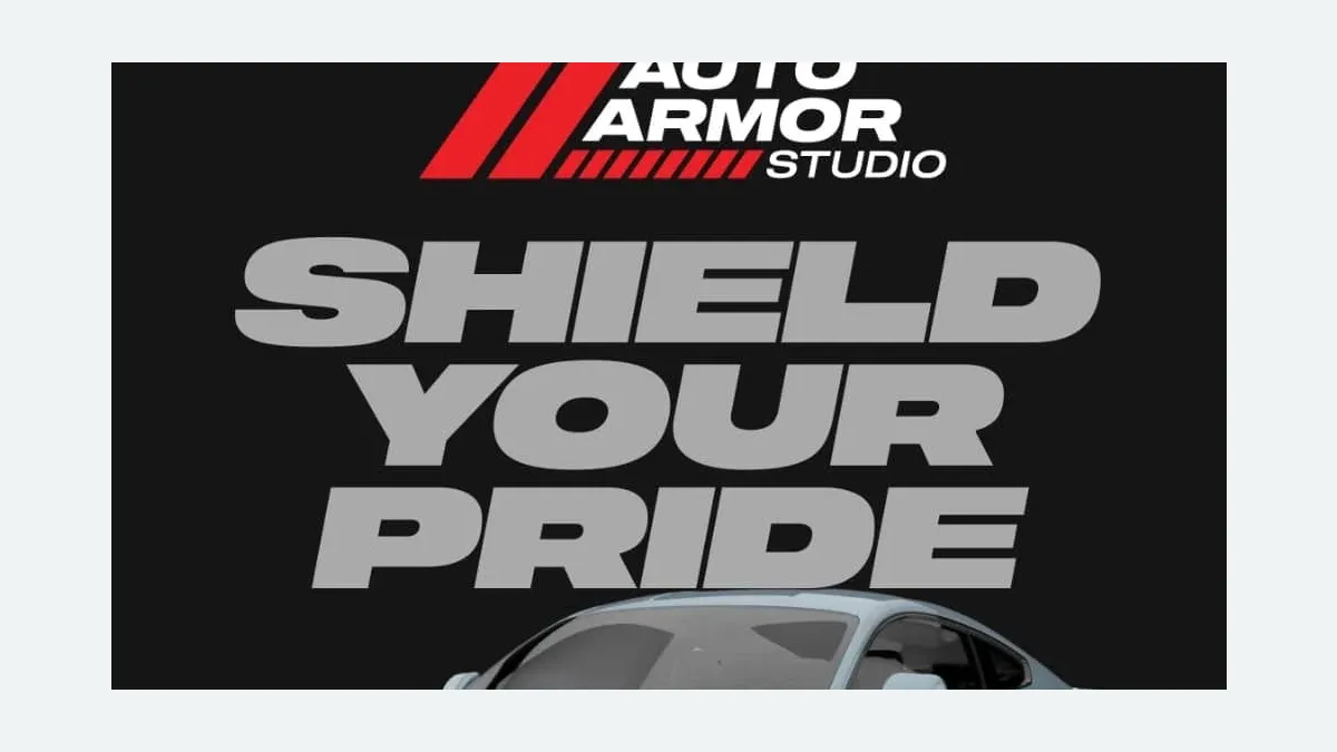واجهة Auto Armor Studio لحماية السيارات في حي الرانوناء بالمدينة المنورة