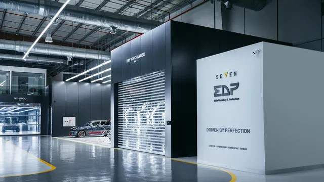 واجهة EDP Elite Detailing and Protection لحماية السيارات في حي القيروان بالرياض