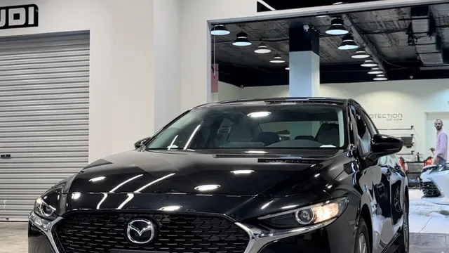 واجهة ناين برو لحماية السيارات في حي جرير بالرياض